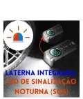جهاز طوارئ متكامل للسيارة – باور بانك + منفاخ هواء + إضاءة LED